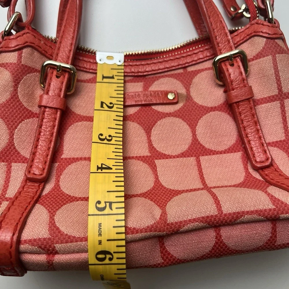 Kate Spade Micro-Opus Mulberry Street Noel Paprika Bag